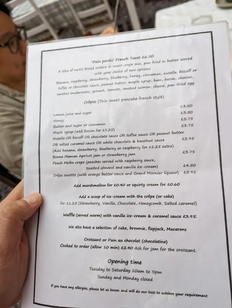 Menu_La Creperie_Odiham_image_1