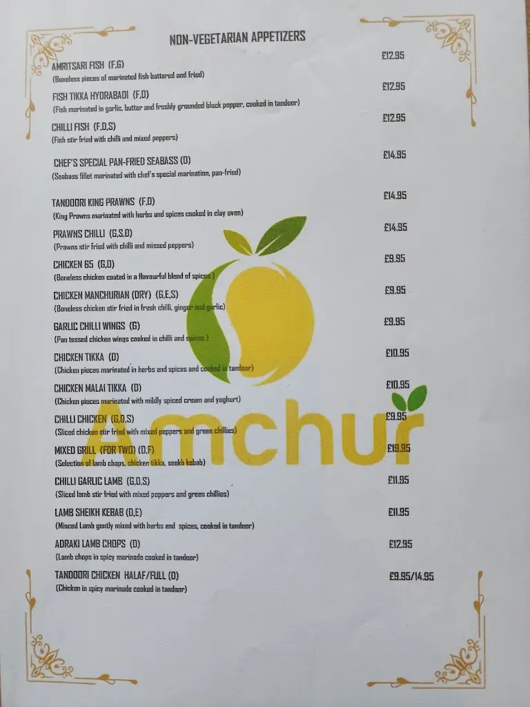Menu_AMCHUR Restaurant and Bar_Old Windsor_image_1