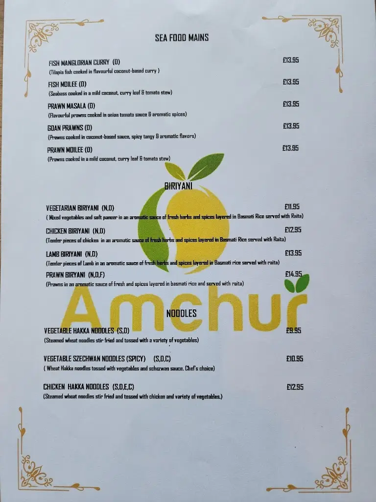 Menu_AMCHUR Restaurant and Bar_Old Windsor_image_2
