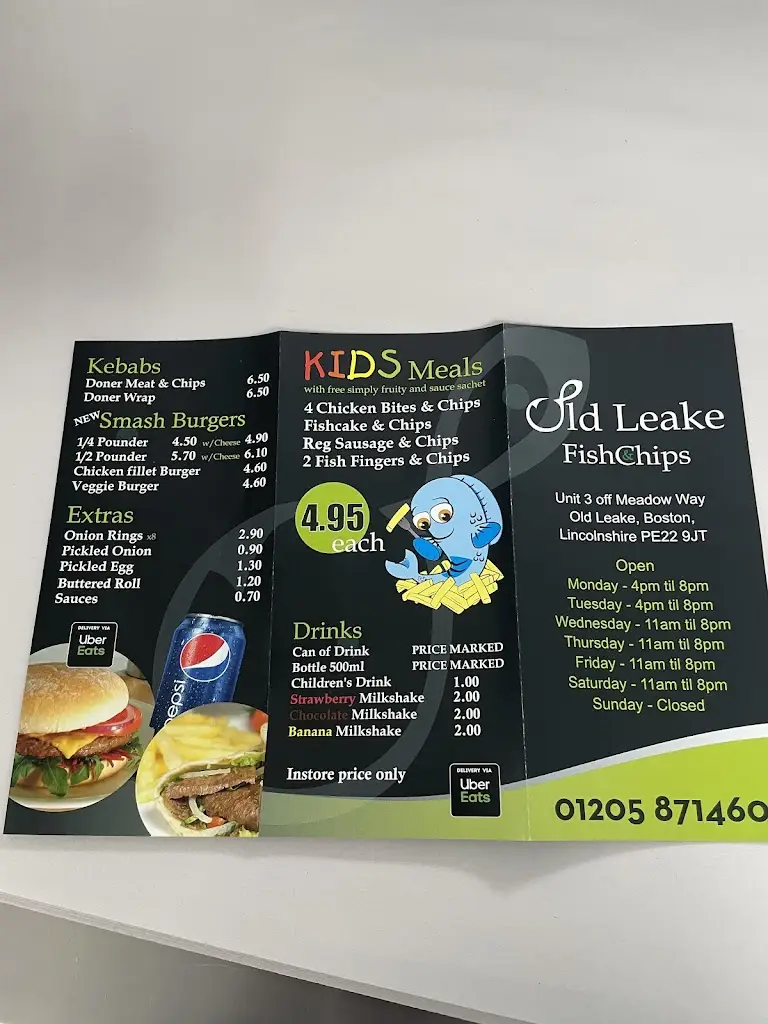 Menu_Old Leake Fish & Chips_Old Leake_image_2
