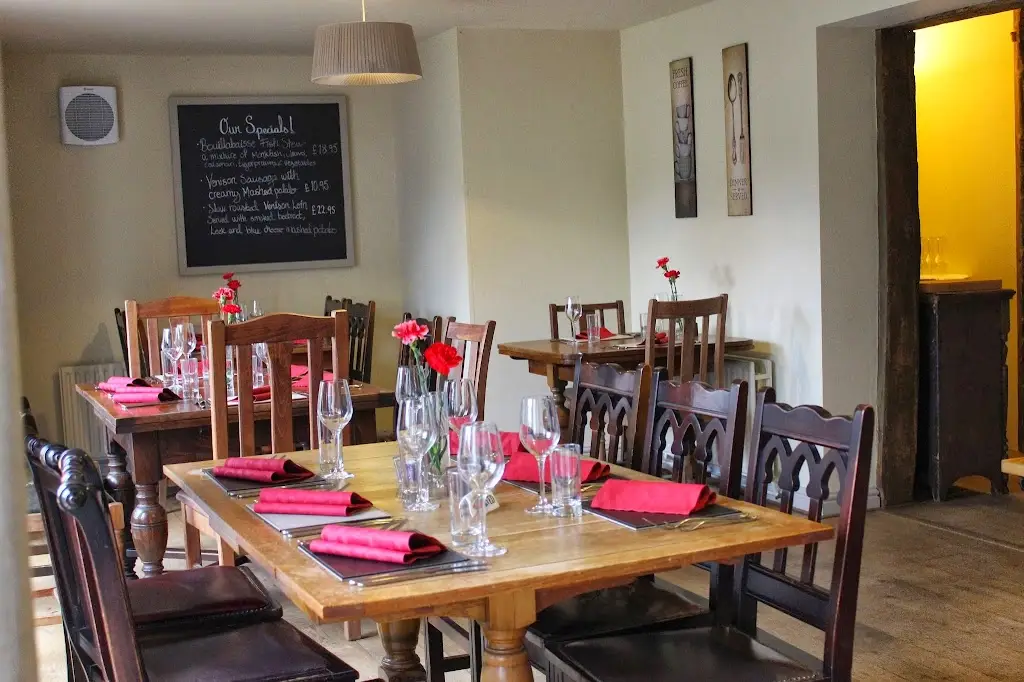 The Chequers Orwell restaurant in Orwell