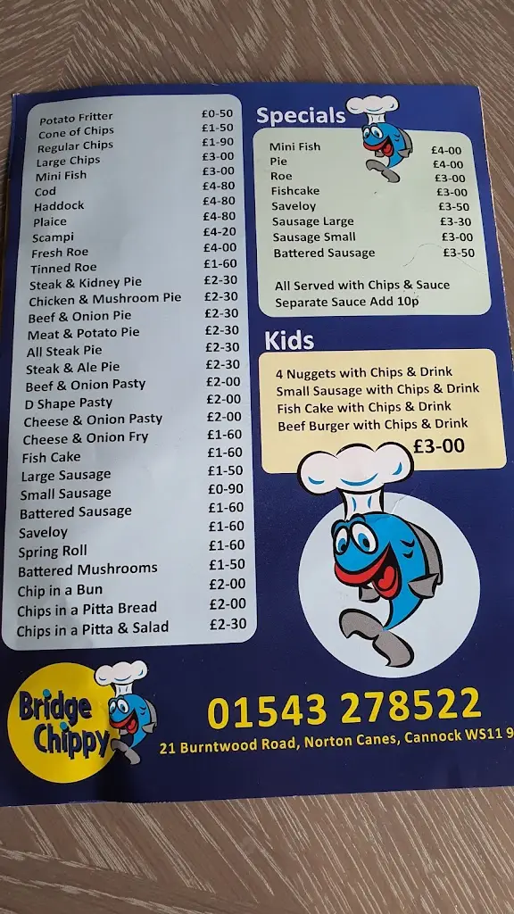Menu_The Bridge Fish Bar_Norton Canes_image_4