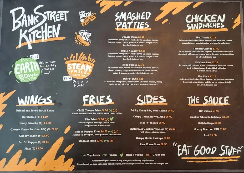 Menu_Bank Street Kitchen_Ossett_immagine_1