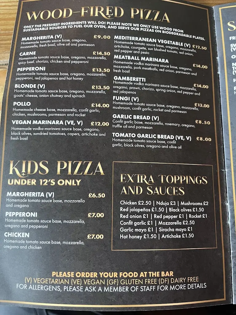 Menu_The Brewers 1841_Ossett_image_1