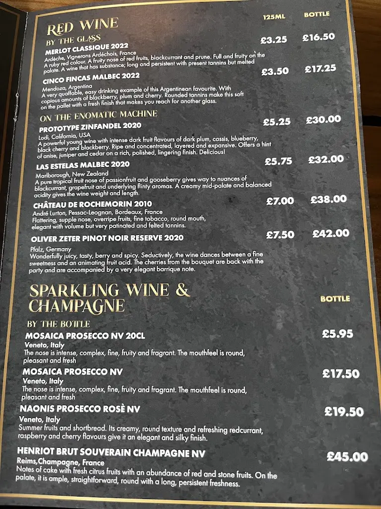 Menu_The Brewers 1841_Ossett_image_2