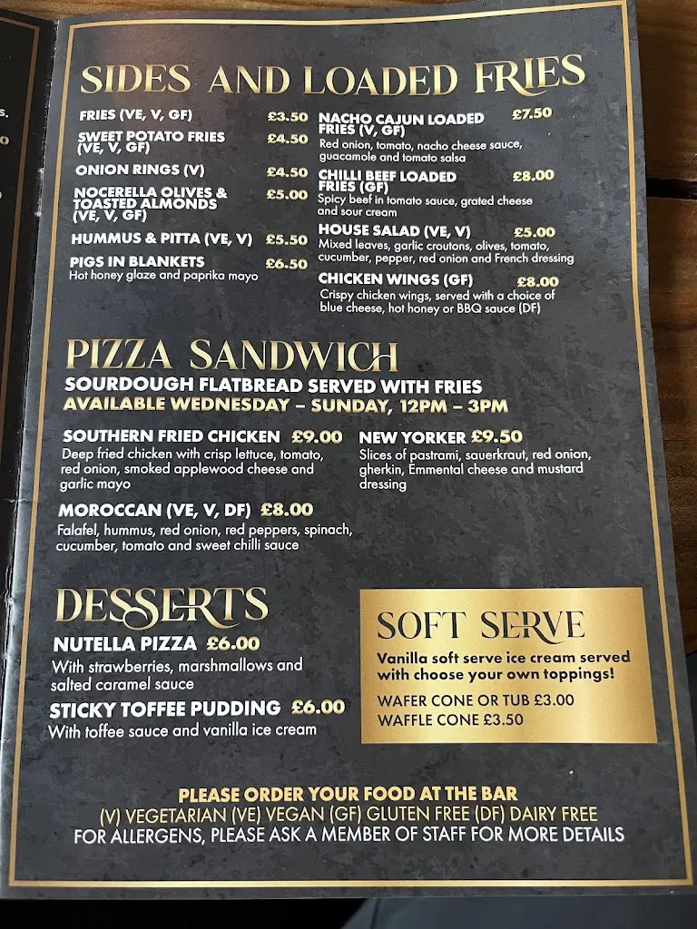 Menu_The Brewers 1841_Ossett_image_3