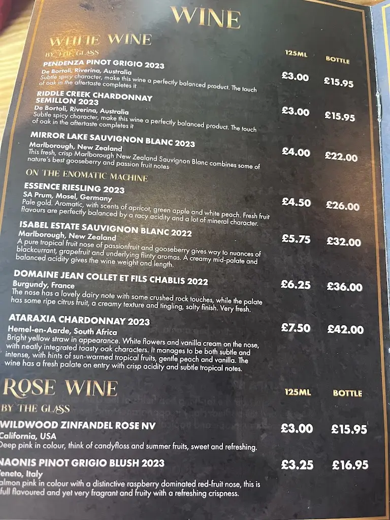 Menu_The Brewers 1841_Ossett_image_4