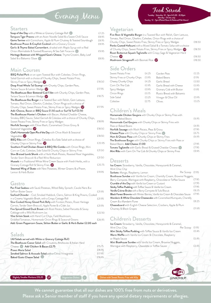 Menu_The Boathouse | Restaurant | Wedding Venue | Pub | Accommodation_Ormesby St Margaret_image_1