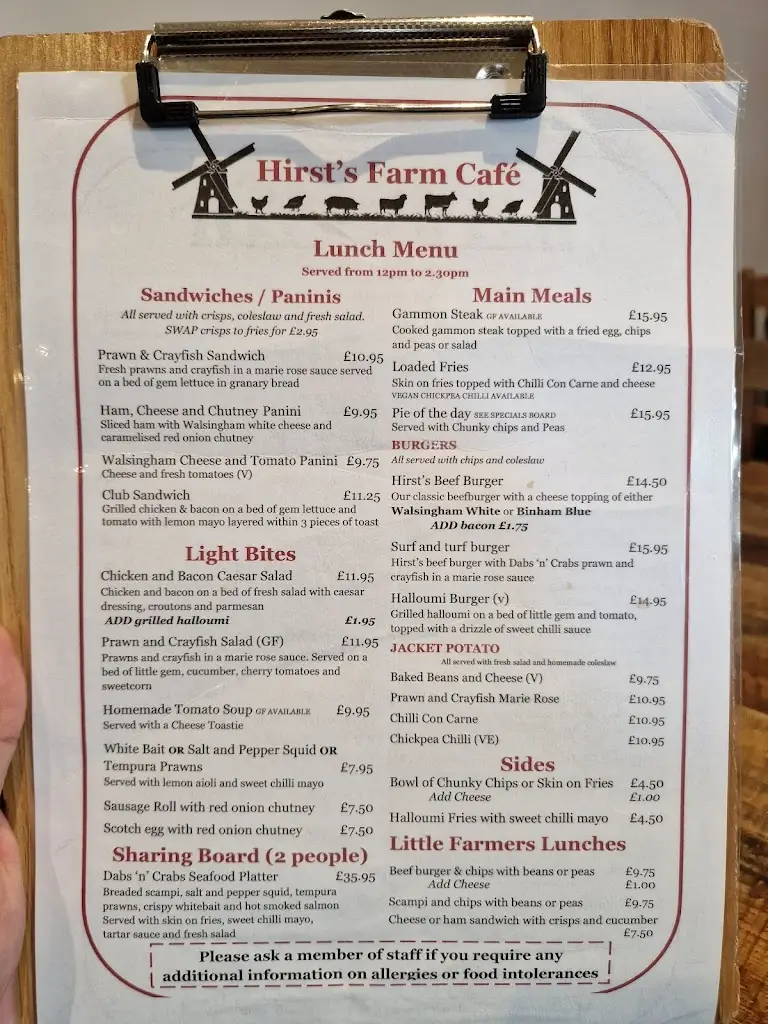Menu_Hirst’s Farm Shop & Cafe_Ormesby St Margaret_image_4
