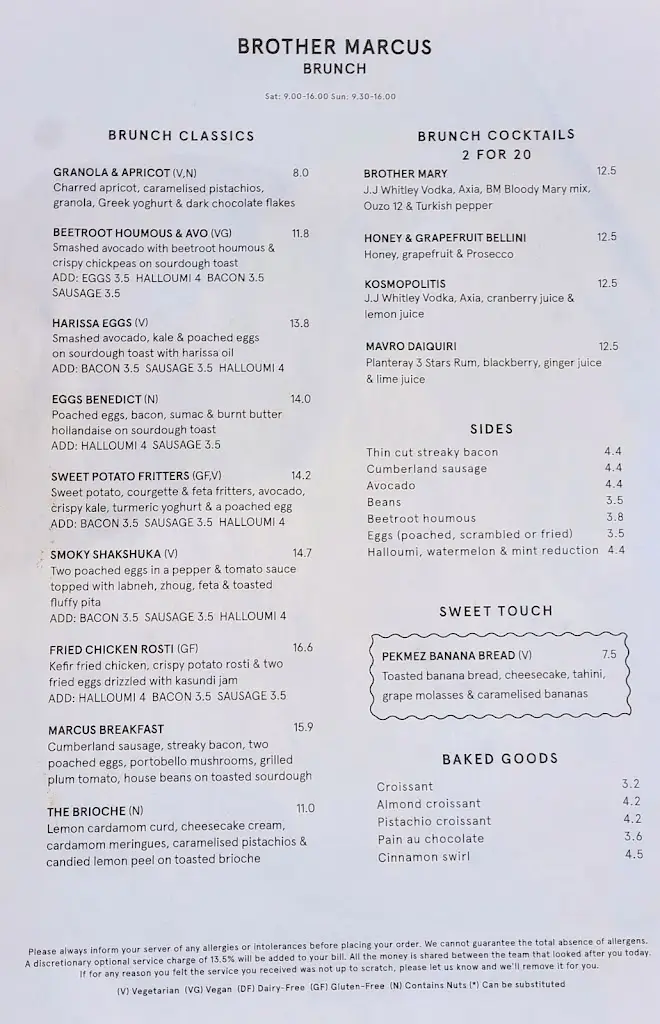 Menu_Brother Marcus Angel_Barnsbury_image_2