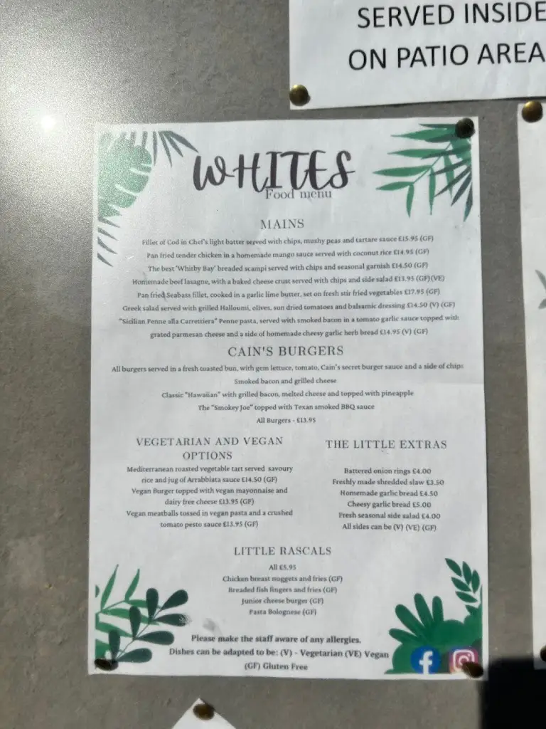 Menu_Whites Lounge Bar _Ormesby St Margaret_image_4