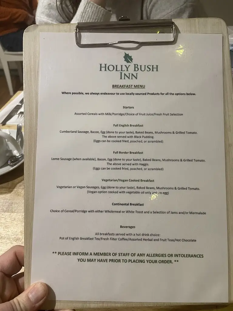 Menu_Holly Bush Inn_Otterburn_image_3