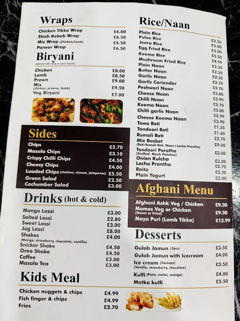 Menu_House of Spice Bar & Grill_Oldbury_image_4