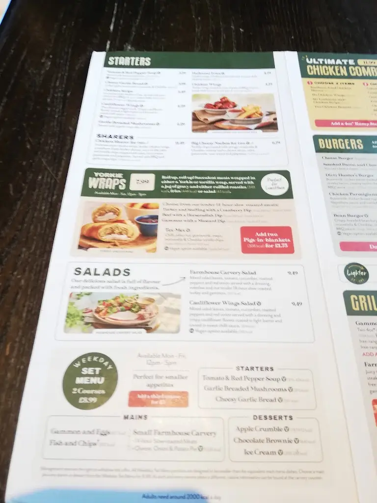 Menu_Half Penny Farm - Dining & Carvery_Oldbury_image_4