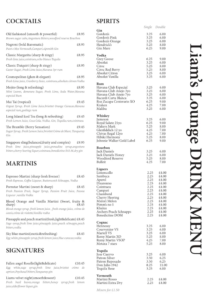 Menu_Liam's Lounge_Oldbury_image_3