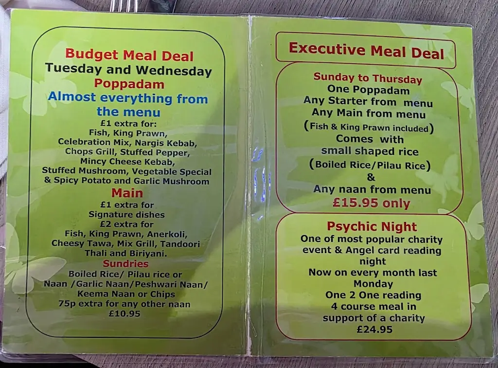 Menu_Little Bangla Bangladeshi & Indian Cuisine_Oldbury_image_1