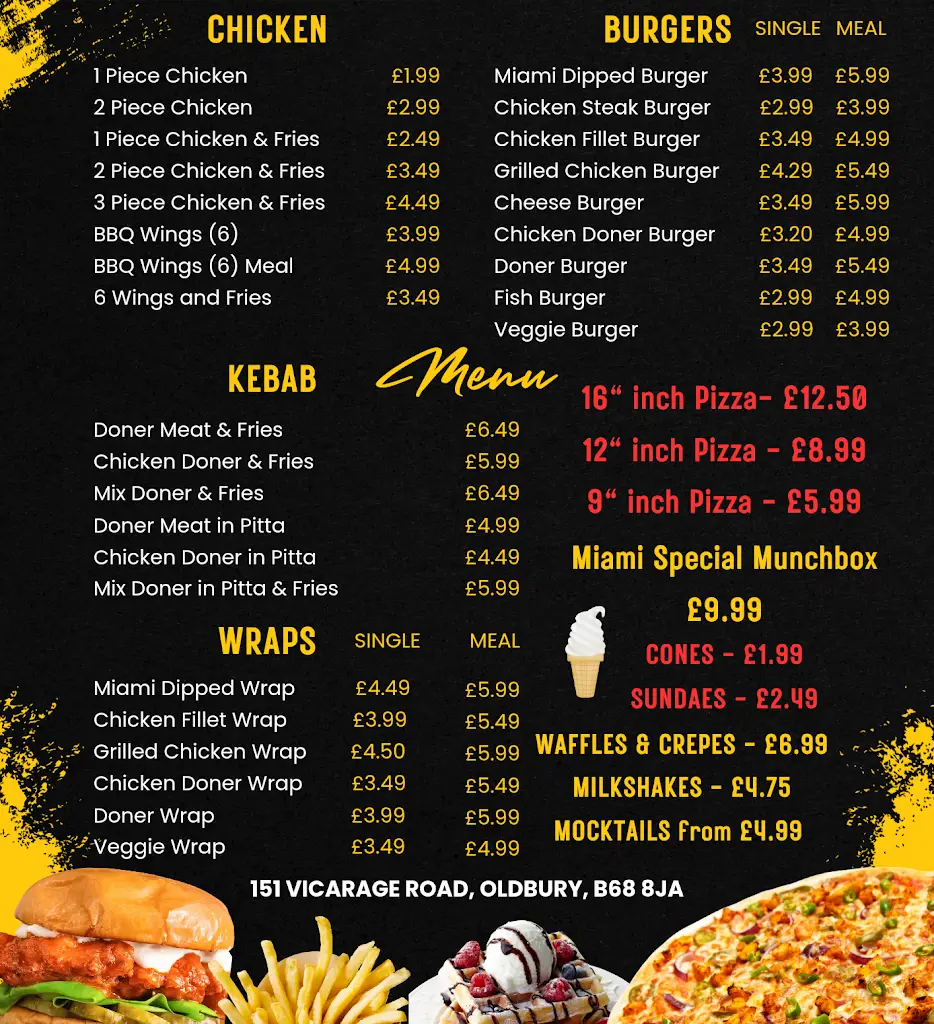 Menu_Miami Hot_Oldbury_image_1