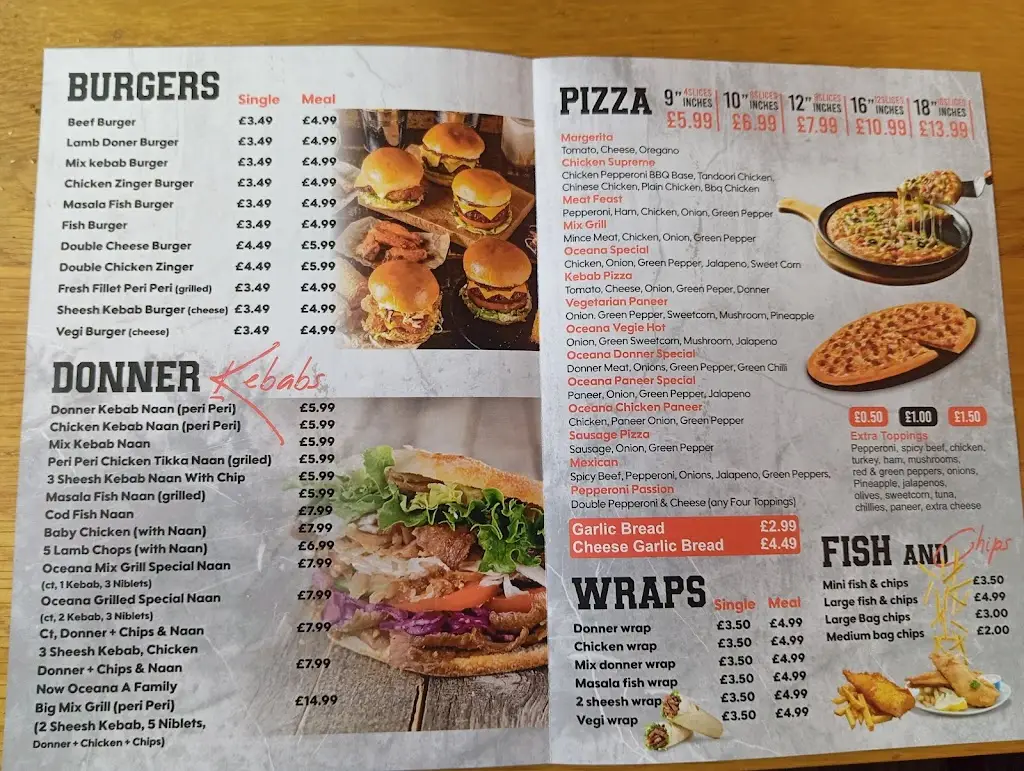 Menu_New Oceana Fish Bar_Oldbury_immagine_1