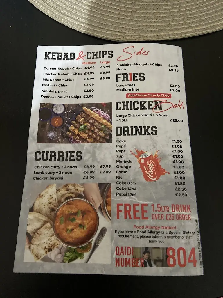 Menu_New Oceana Fish Bar_Oldbury_immagine_3