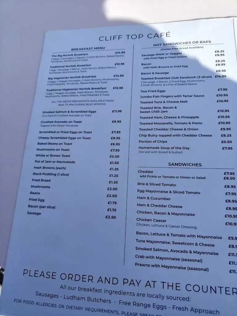 Menu_Cliff Top Cafe_Overstrand_image_3