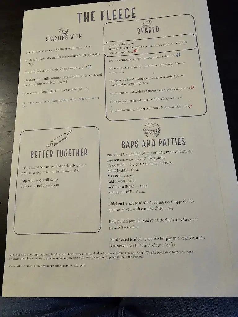 Menu_The Fleece_Otley_image_2