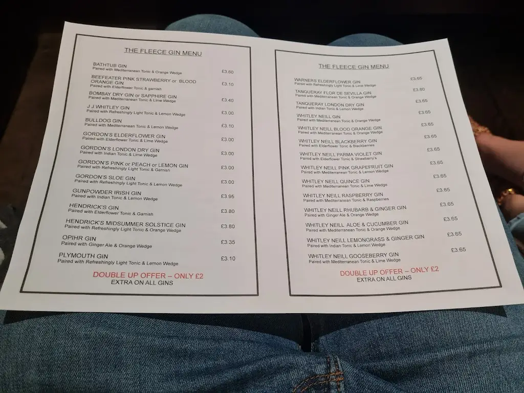 Menu_The Fleece_Otley_image_4