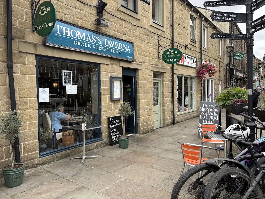 Thomas' Taverna restaurant in Otley