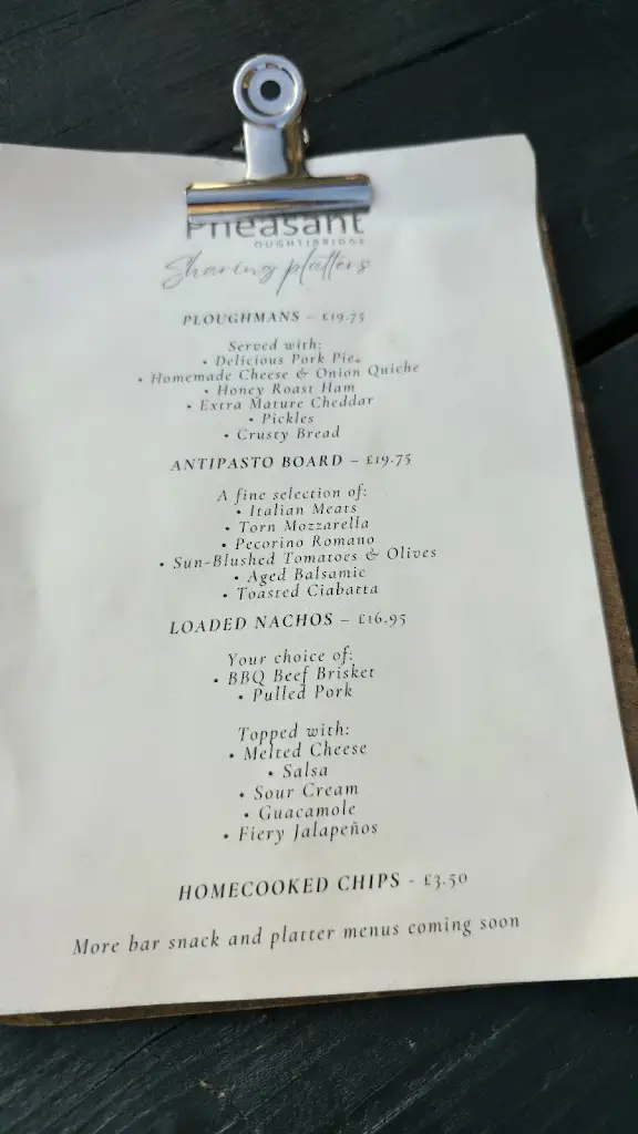 Menu_The Pheasant Bar & Grill_Oughtibridge_image_2
