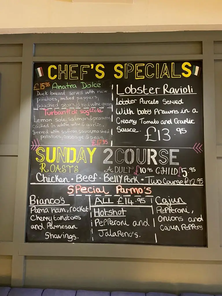 Menu_Bianco Ristorante Northallerton_Northallerton_image_3