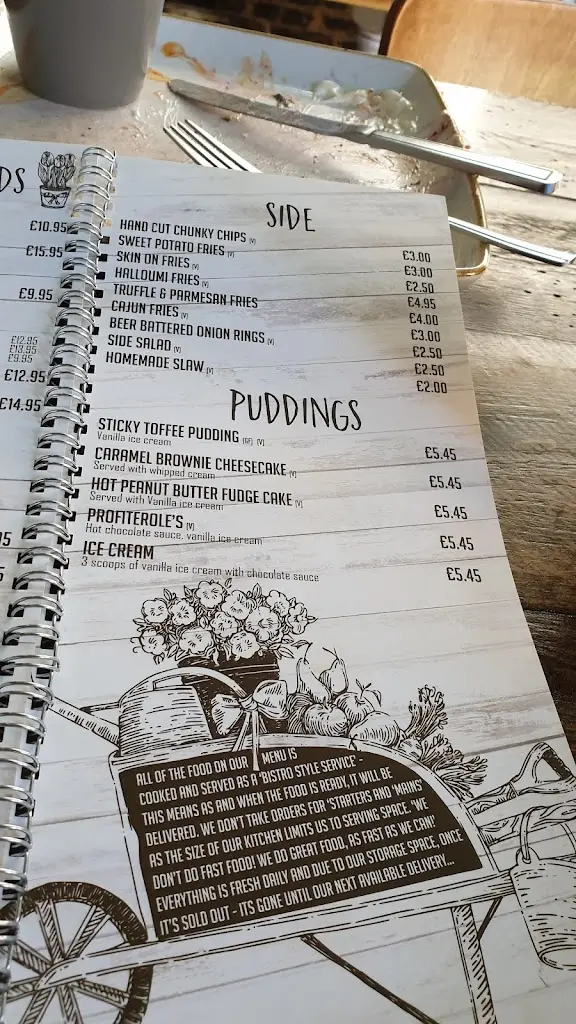 Menu_The Potting Shed_Northallerton_image_1
