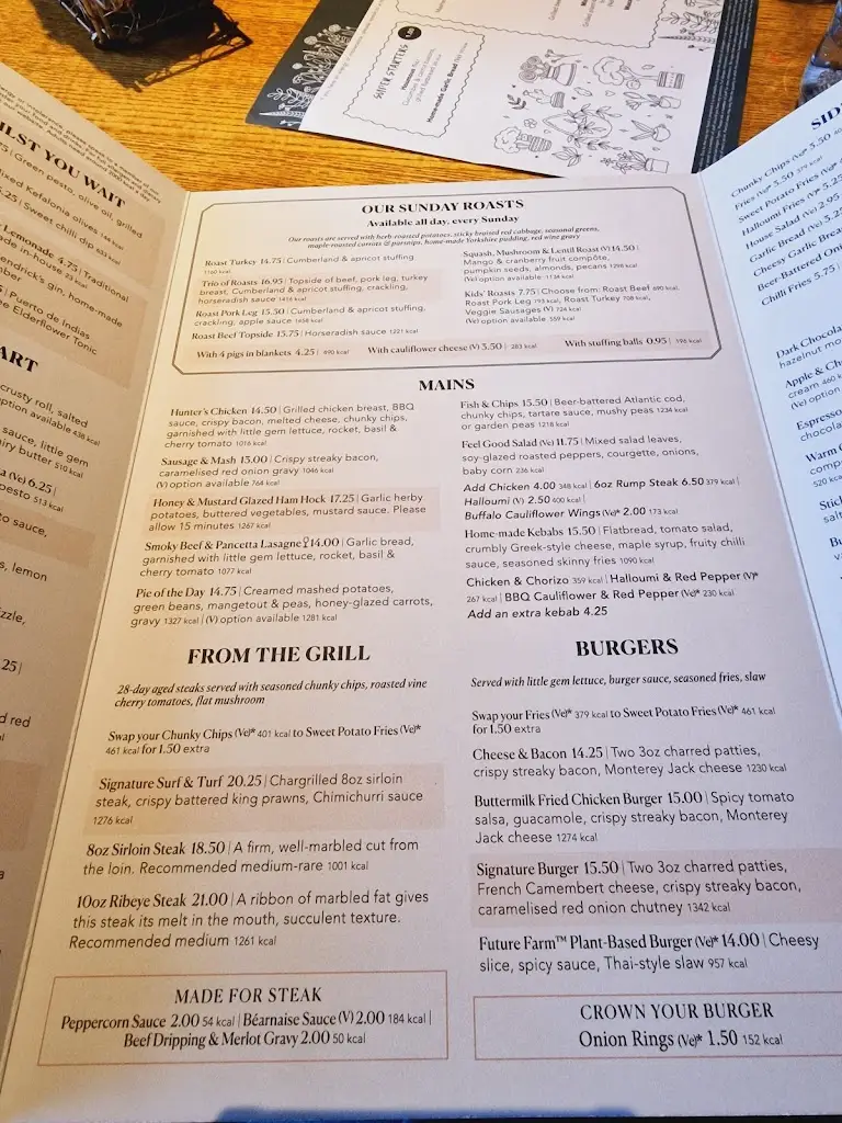 Menu_Willow Beck_Northallerton_image_1