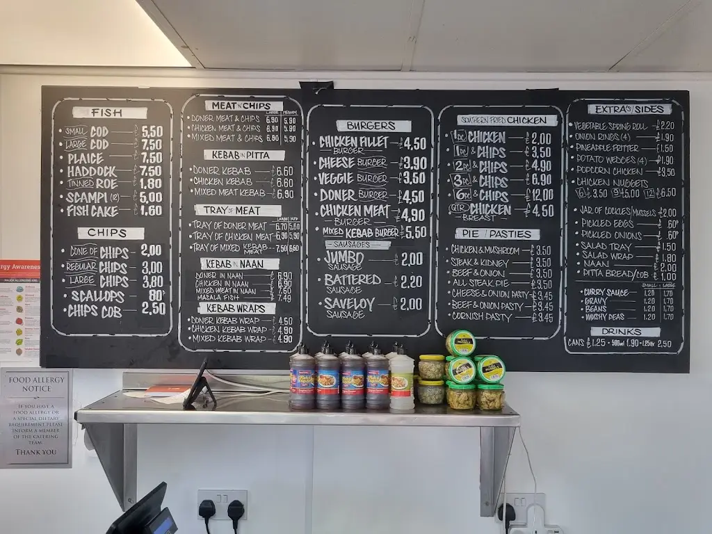 Menu_Loppy’s Fish Bar_Bartley Green_image_1