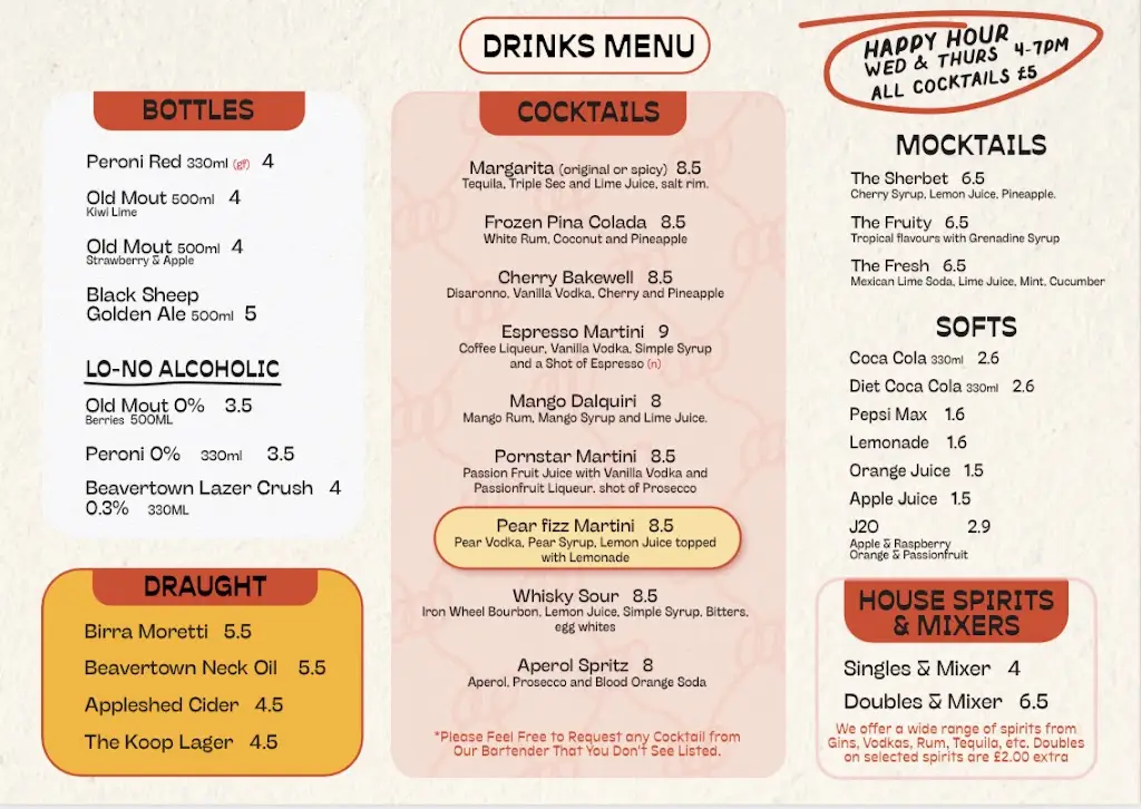 Menu_The Koop_Northallerton_image_2