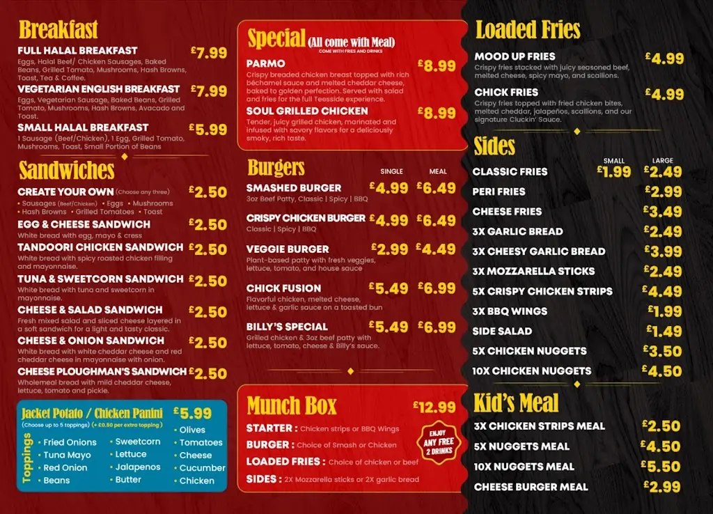 Menu_BURST & BITE_Bartley Green_image_1