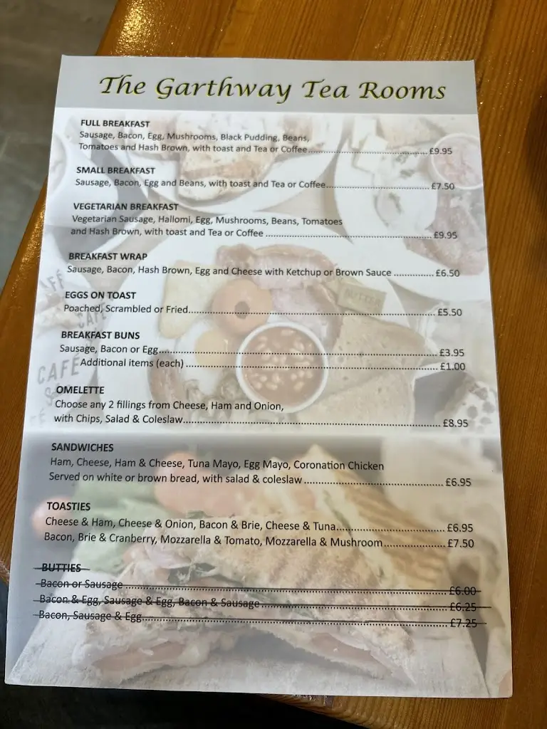 Menu_The Garthway Tea Room_Northallerton_immagine_2