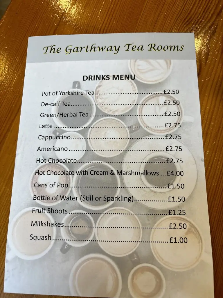 Menu_The Garthway Tea Room_Northallerton_immagine_3