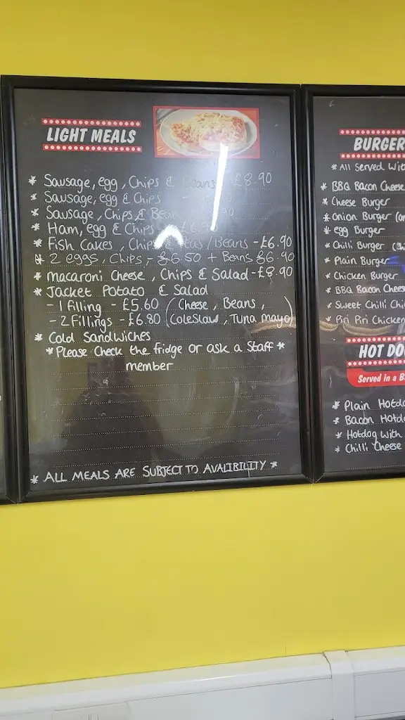 Menu_Diner 51_Northallerton_image_1
