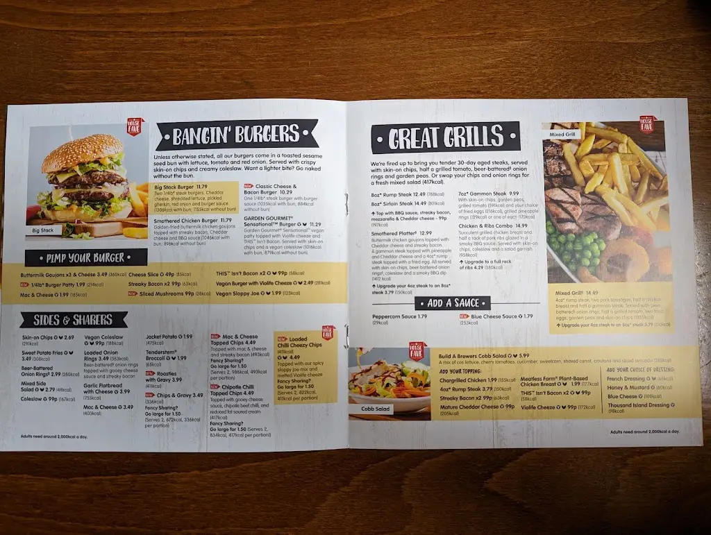 Menu_Brookers Oast Brewers Fayre_Paddock Wood_image_4