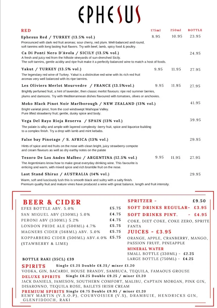 Menu_Ephesus Restaurant_Orpington_image_1