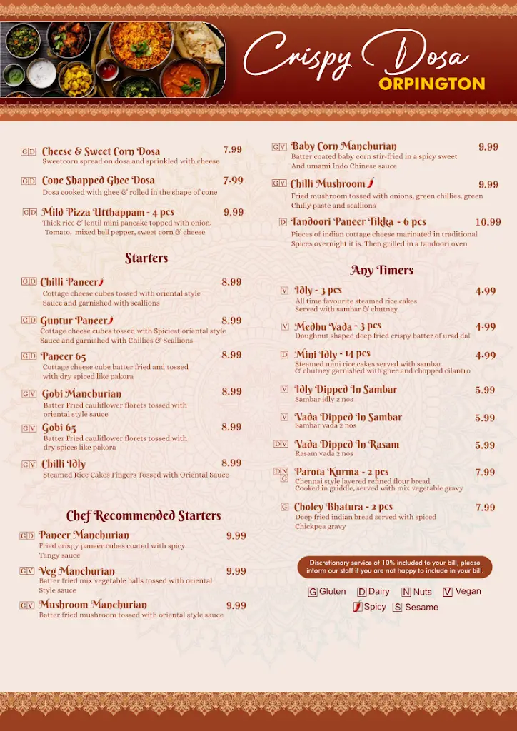 Menu_Crispy Dosa Orpington_Orpington_image_2