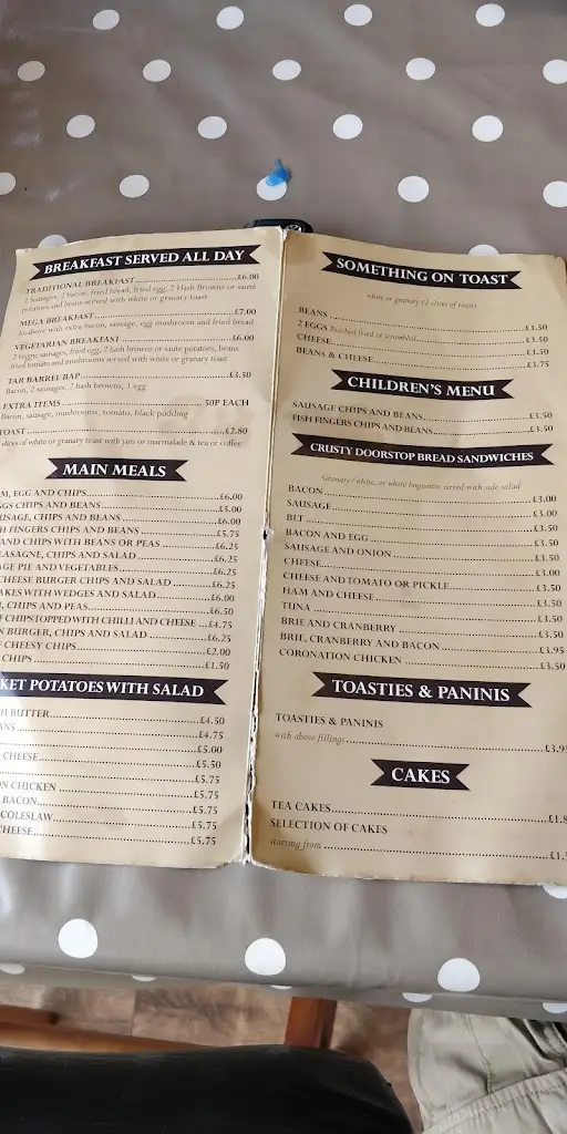 Menu_The Baytree Cafe_Ottery St Mary_image_2