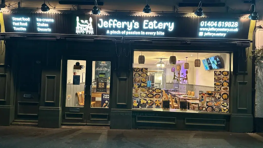 Jeffery’s Eatery restaurant in Ottery St Mary