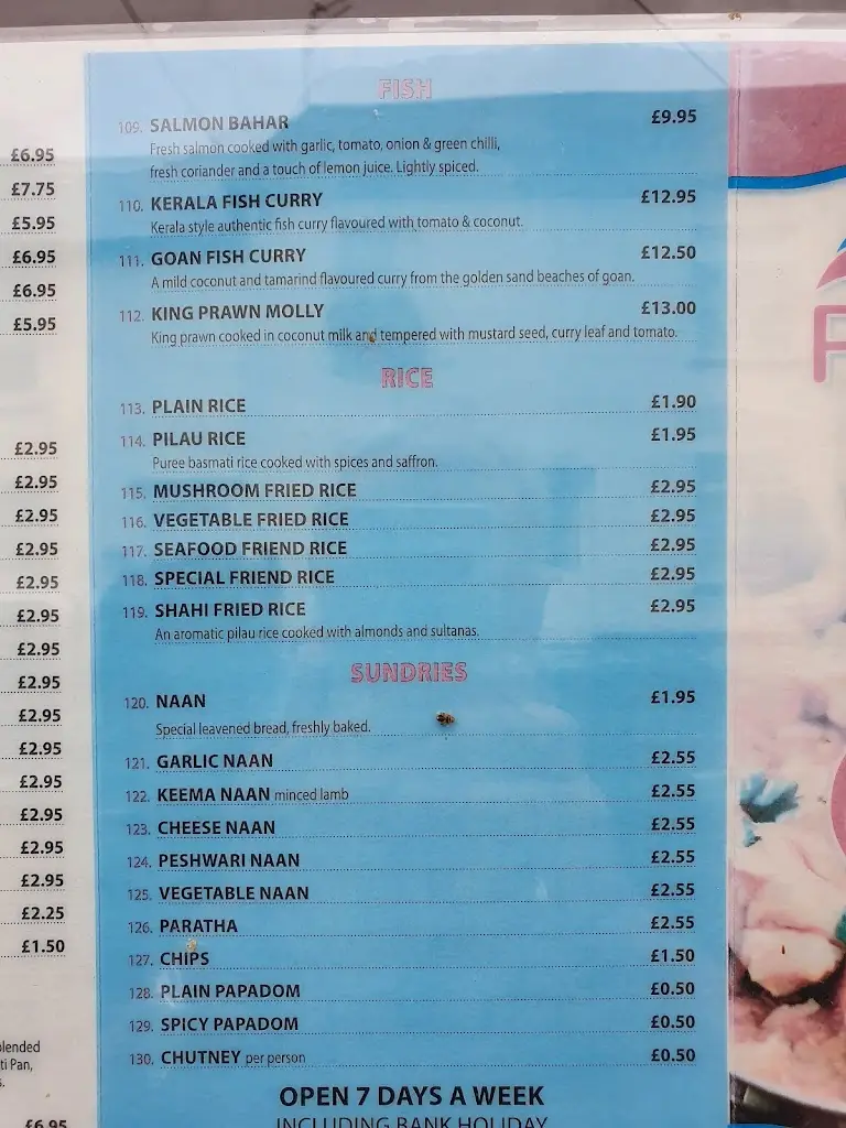 Menu_Papadom_Ottery St Mary_image_4