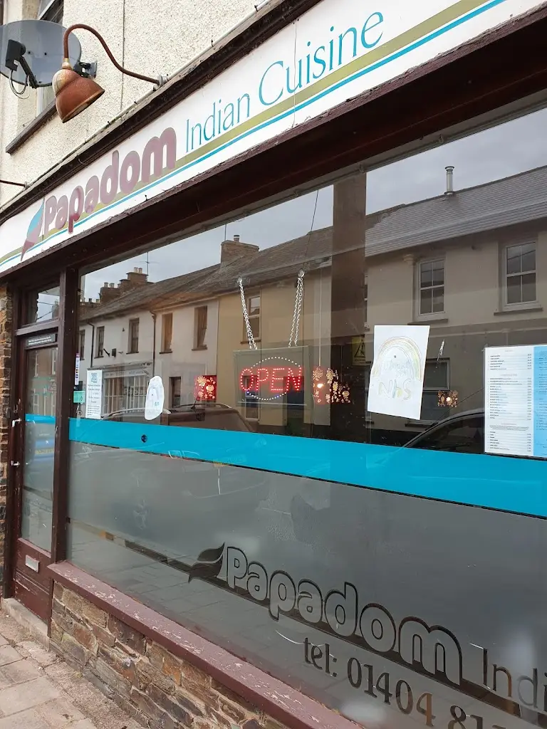 Papadom ristorante a Ottery St Mary