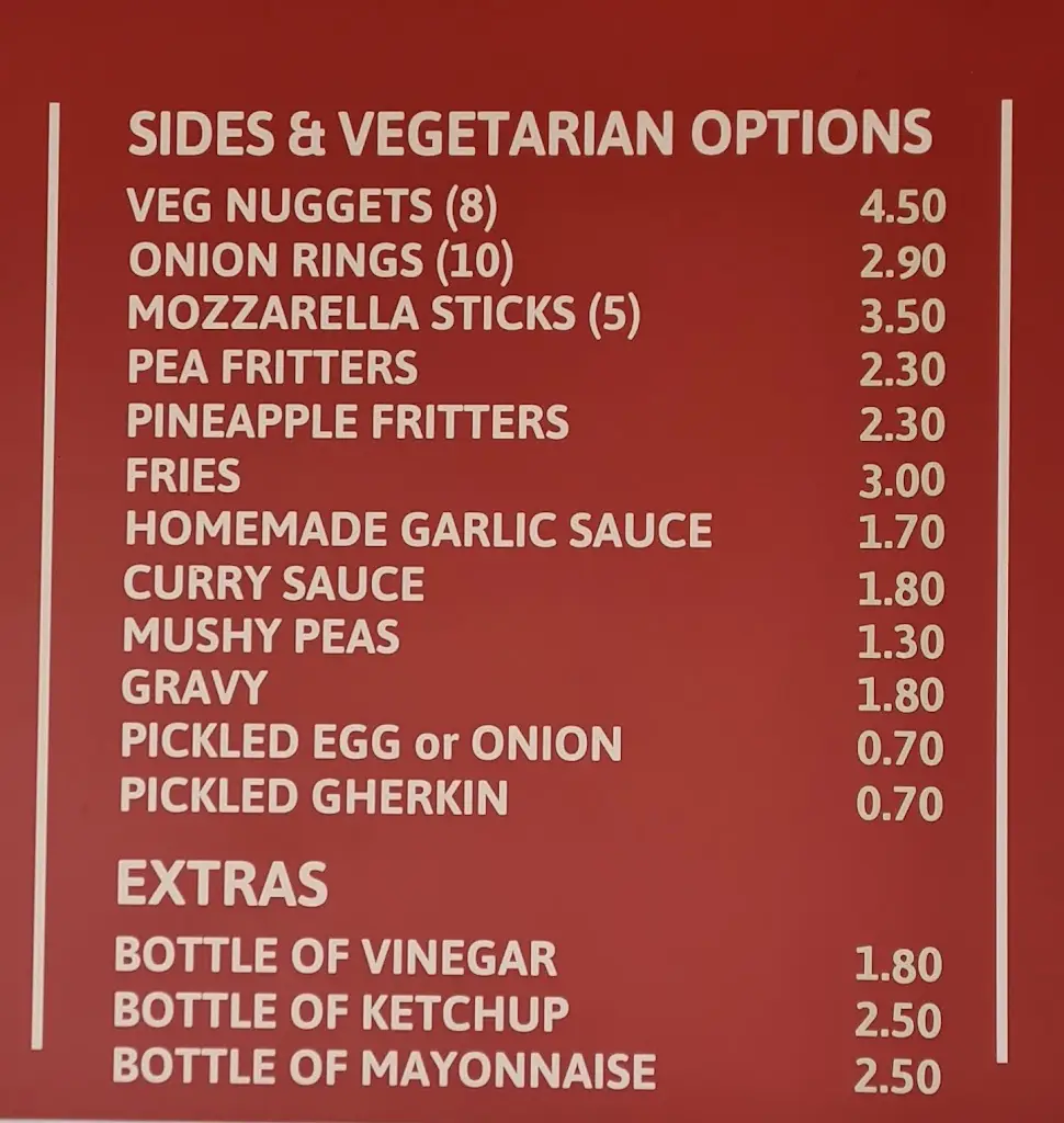 Menu_The Ottery Chippy_Ottery St Mary_image_3