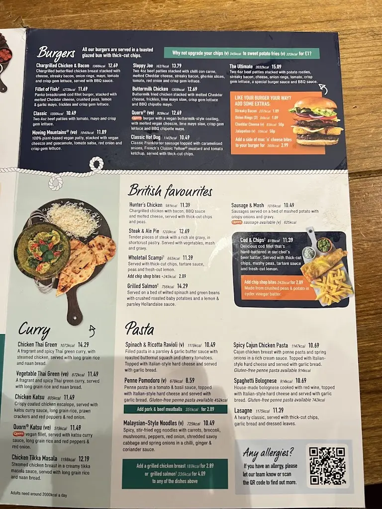 Menu_The London Stone - JD Wetherspoon_Allhallows_image_4