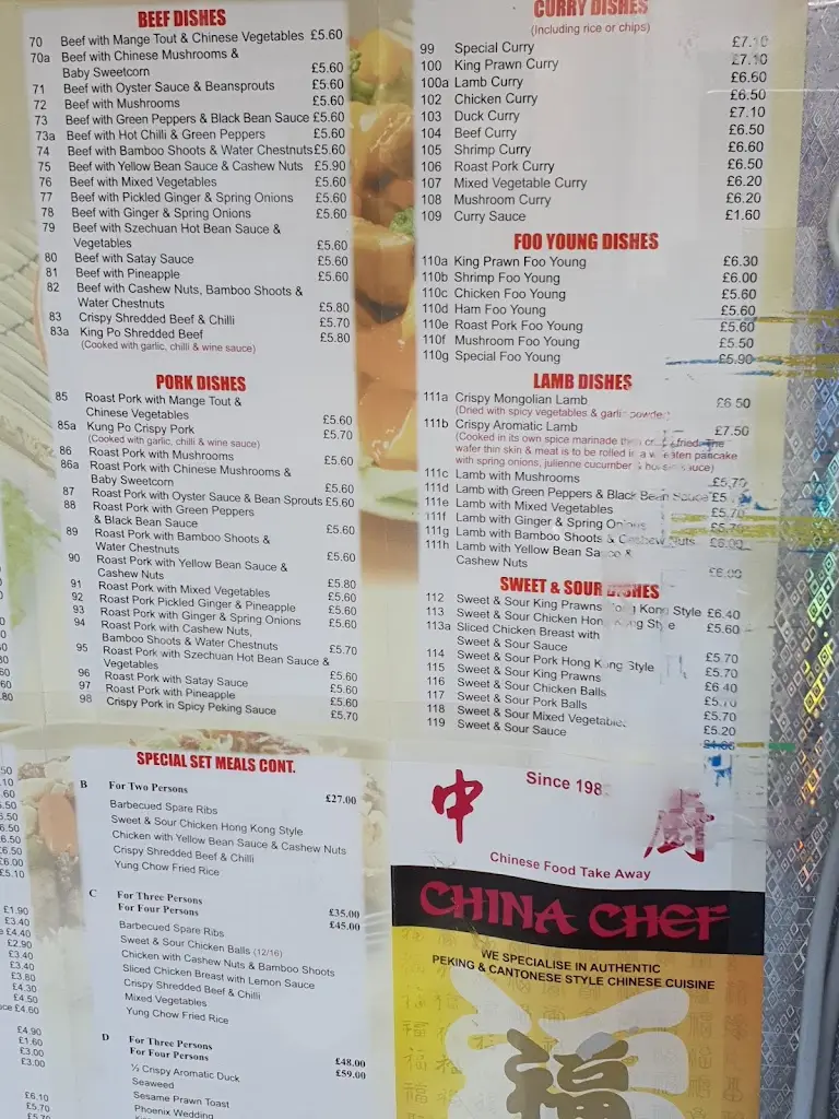 Menu_China Chef_Ottery St Mary_image_4