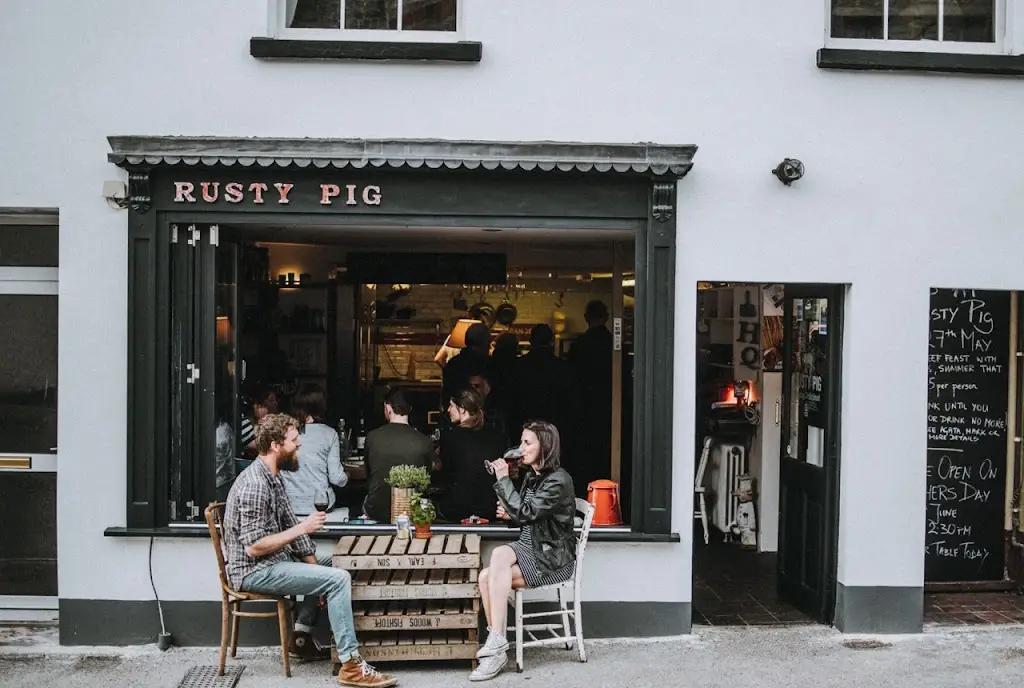 Rusty Pig restaurant in Ottery St Mary