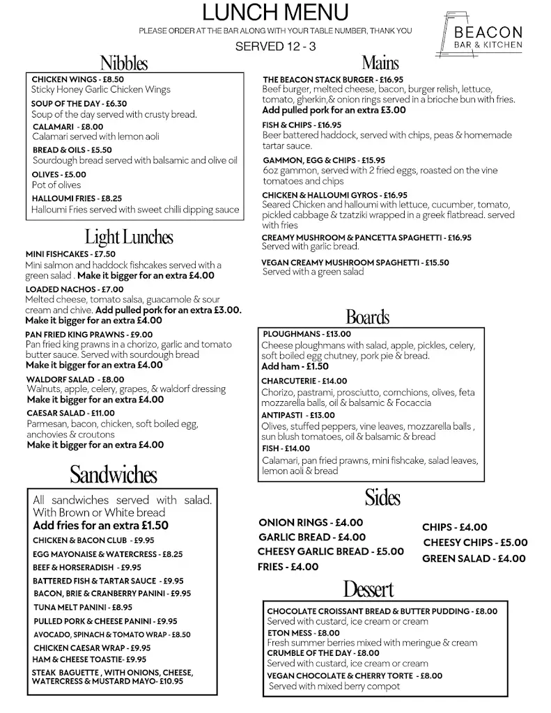 Menu_Beacon bar and kitchen_Painswick_image_1