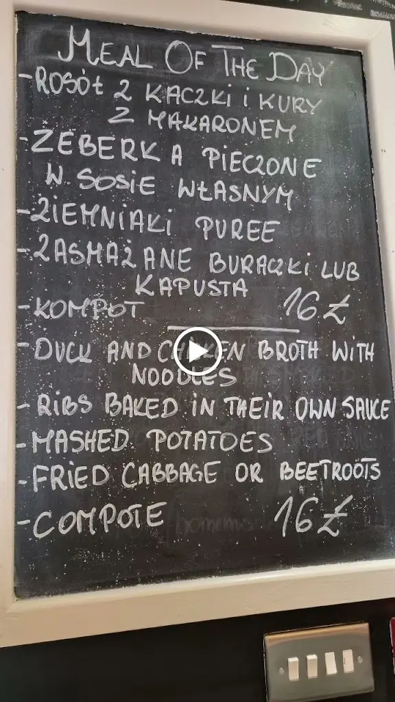 Menu_Polish Kitchen Oxford_Oxfordshire_image_1